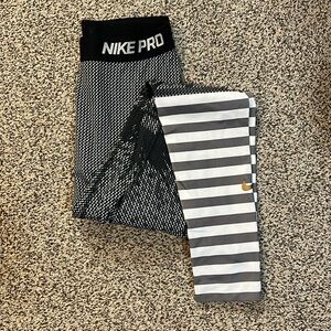 Nike Pro running tights 🖤🩶🤍🤎